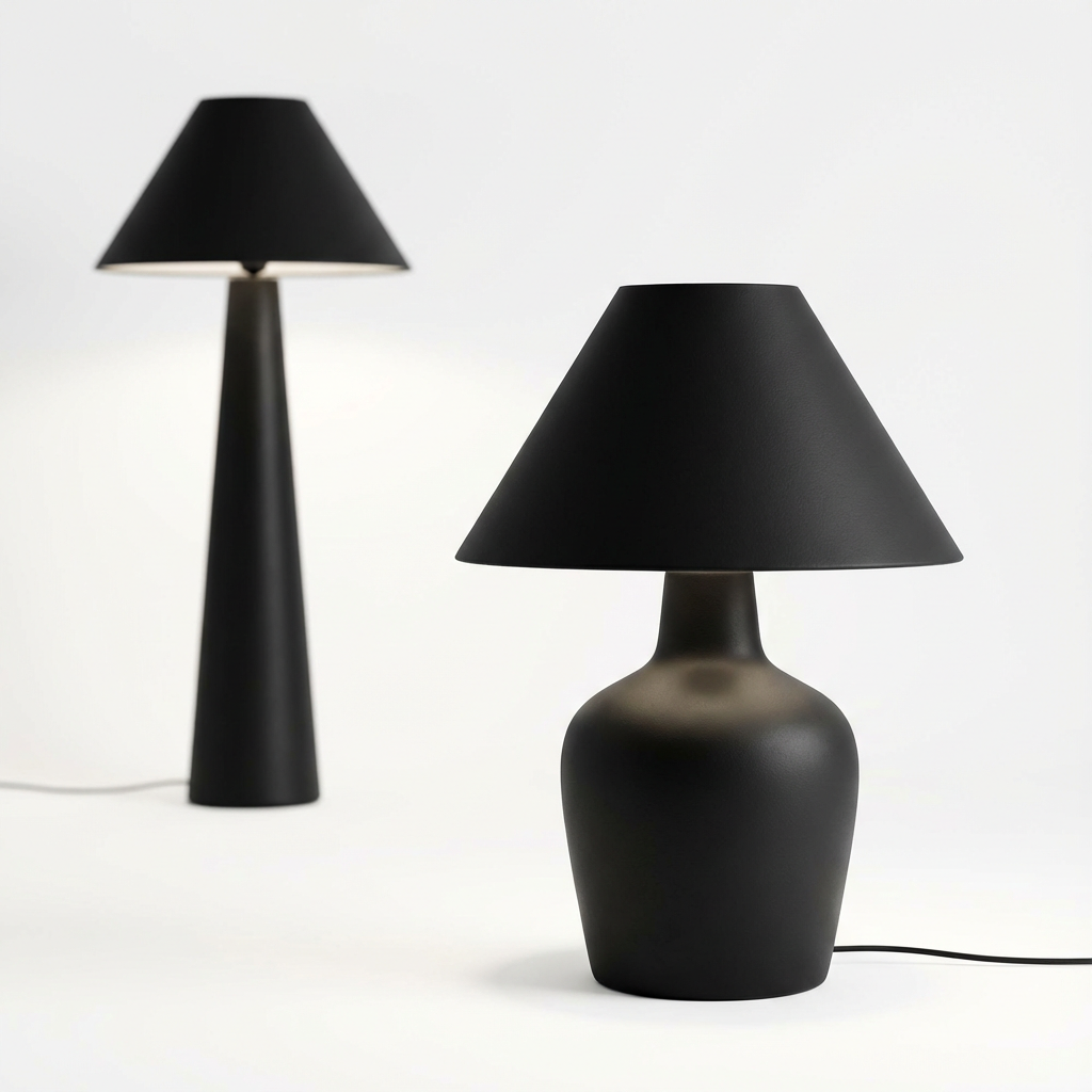Pontu Table Lamp Black