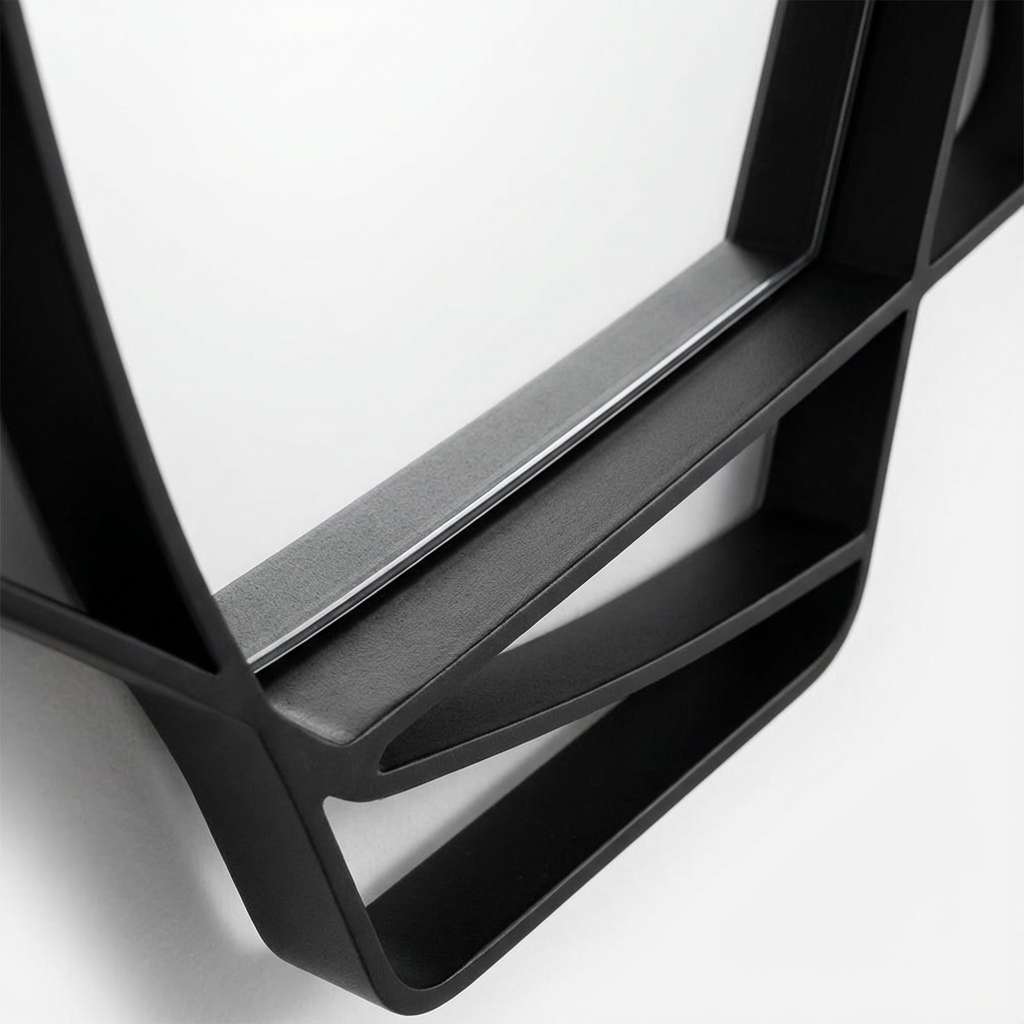 Guell Wall Mirror Black - 45cm x 98cm view 2