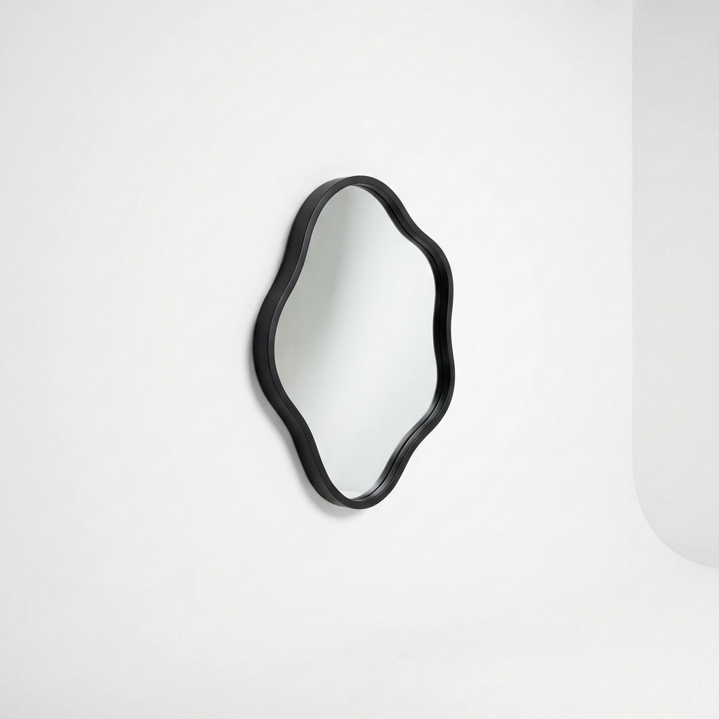 Guell Wall Mirror Black - 45cm x 98cm