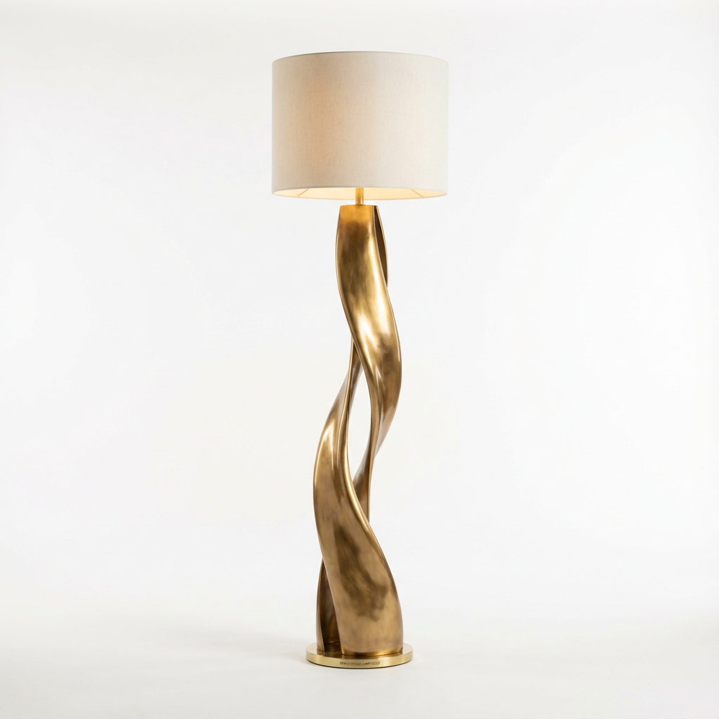 Pontu Floor Lamp Gold