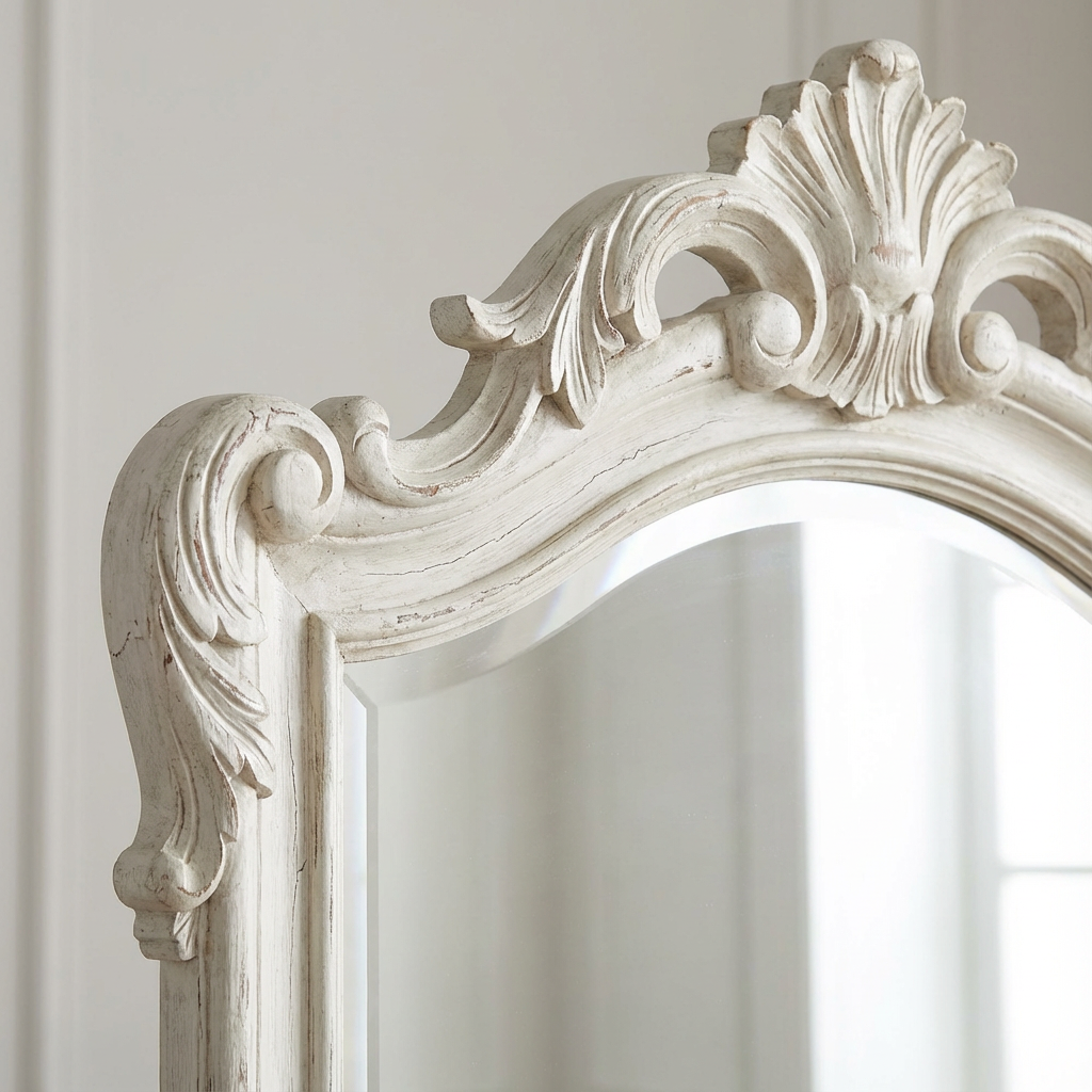 Tuileries Floor Mirror White - 100cm x 200cm view 2