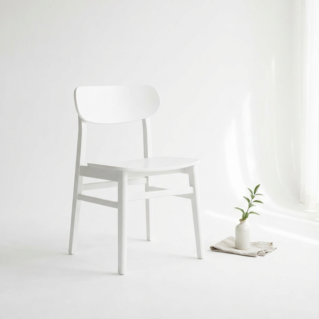 Manly Dining Chair White