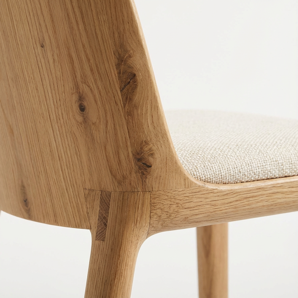 Oscar Dining Chair White view 2