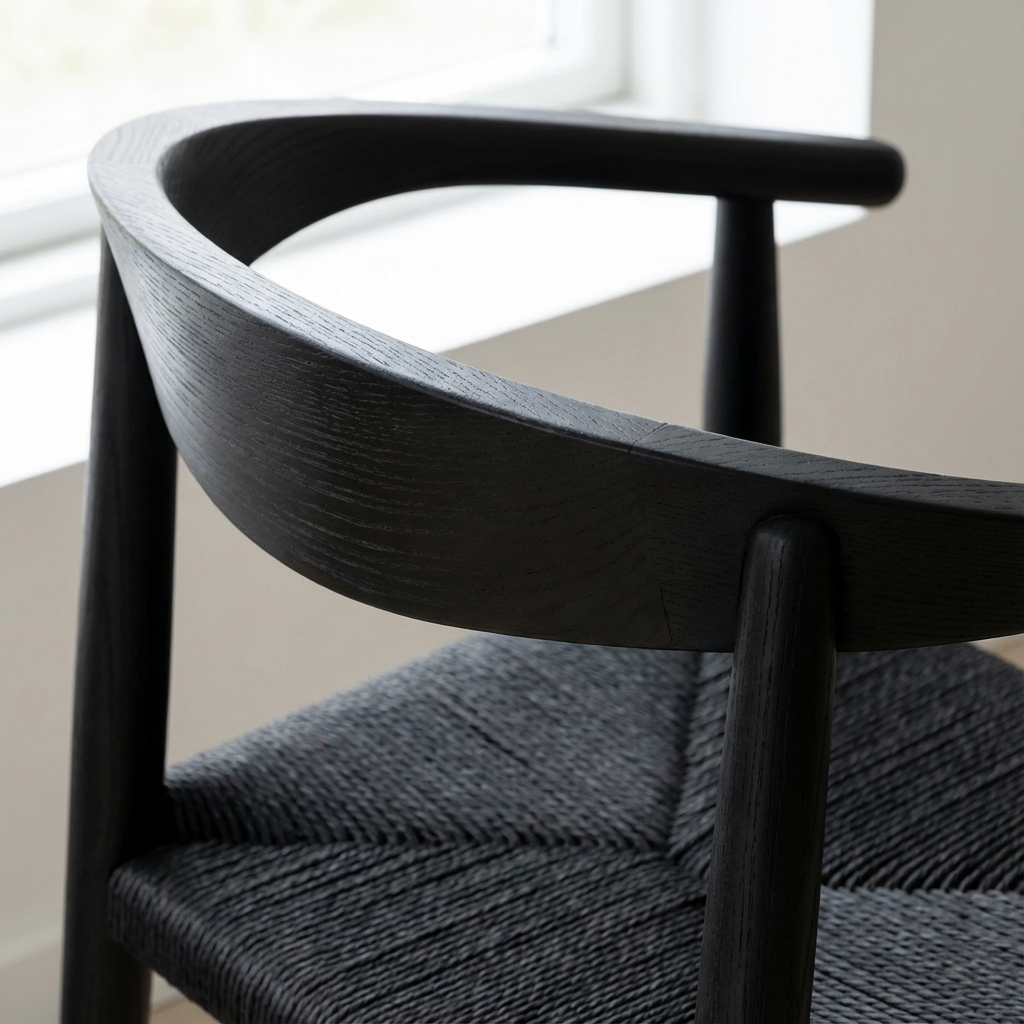 Oscar Dining Chair Black view 2