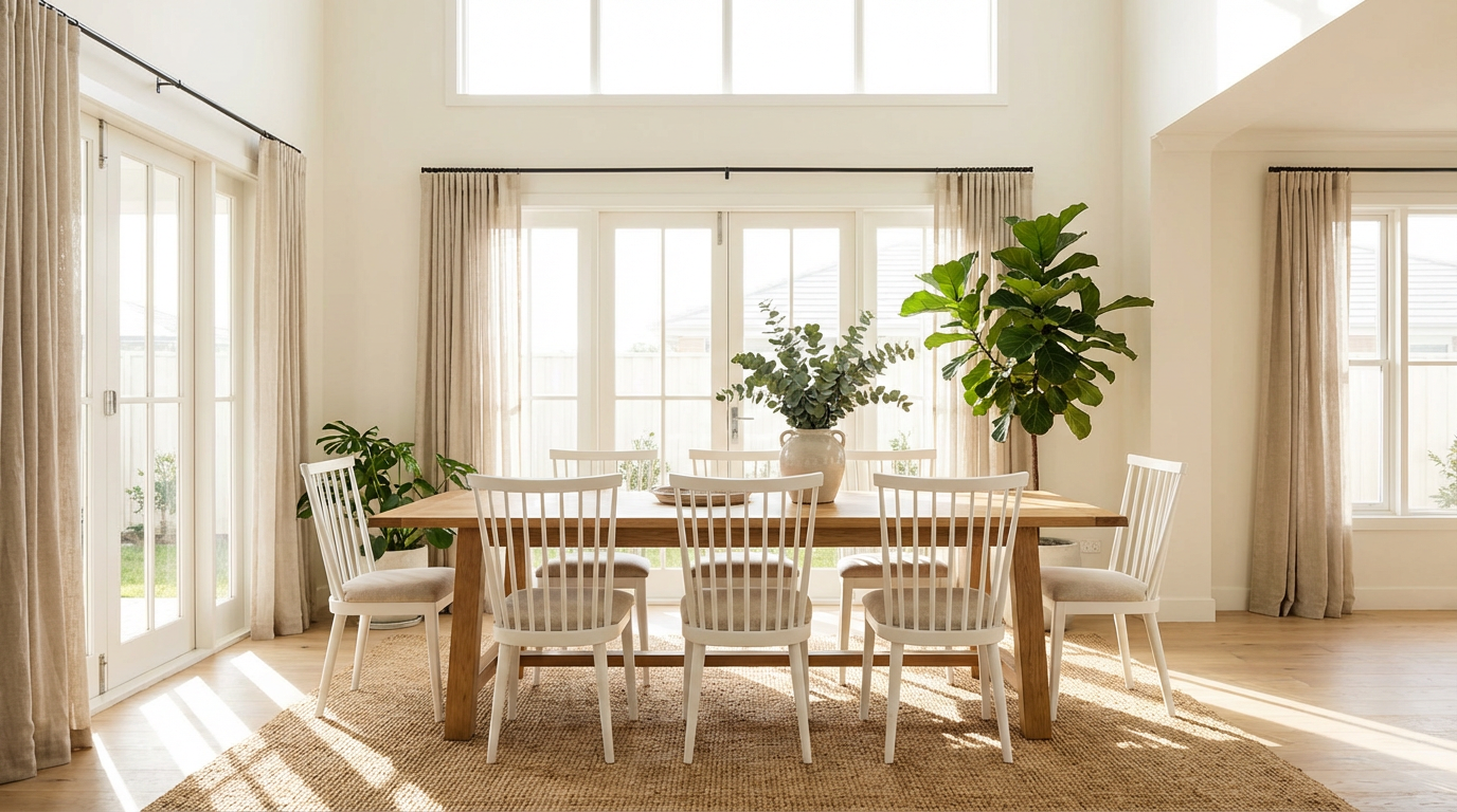 Oscar Dining Chair White view 3