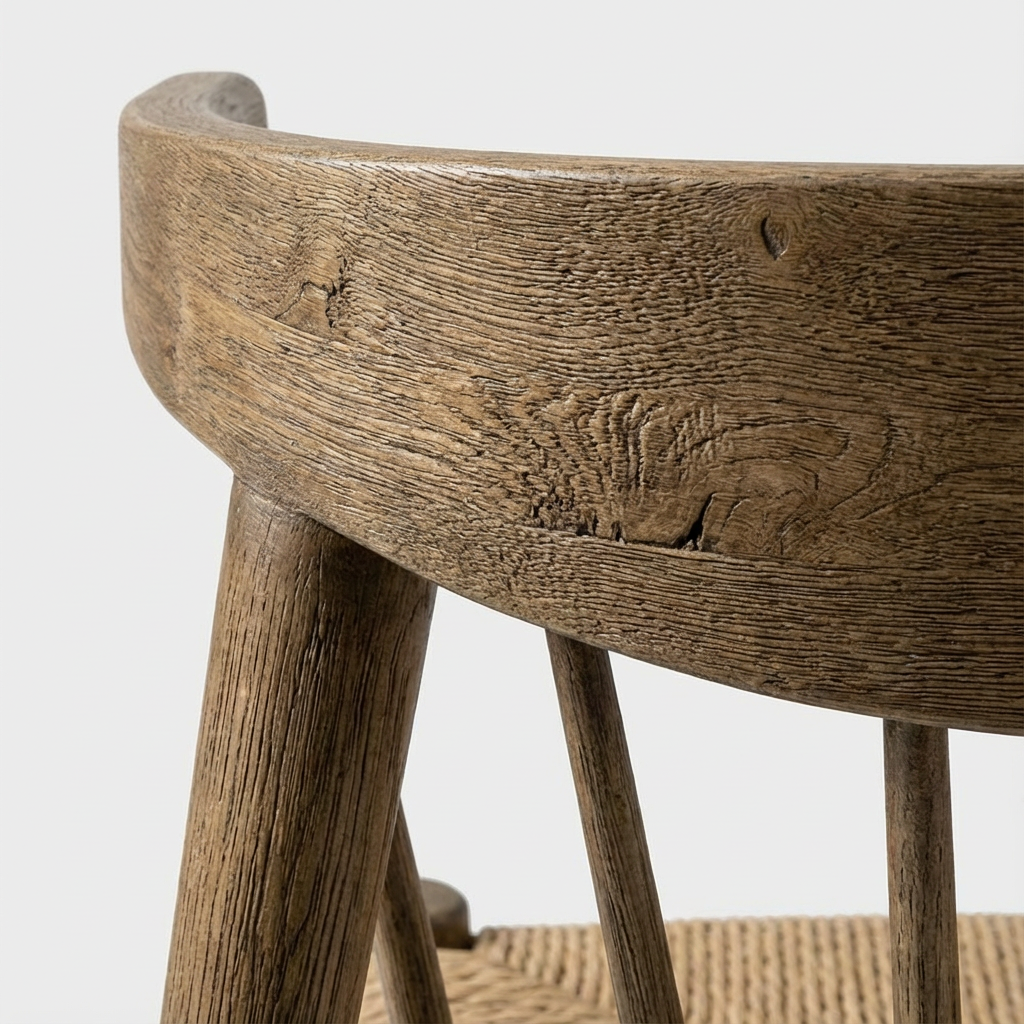 Jonah Dining Chair Brushed Elm & Natural view 2