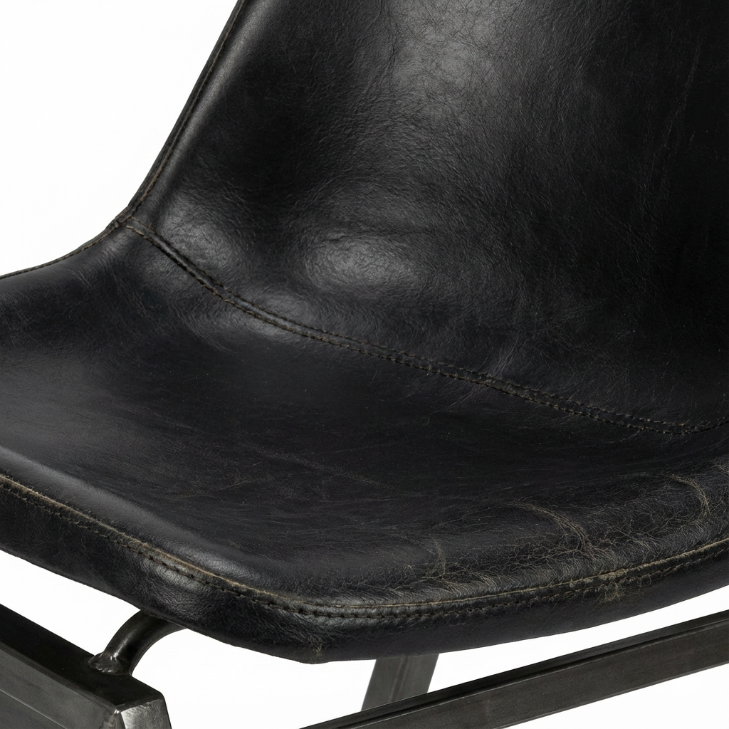 Montana Saddle Dining Chair Black view 2
