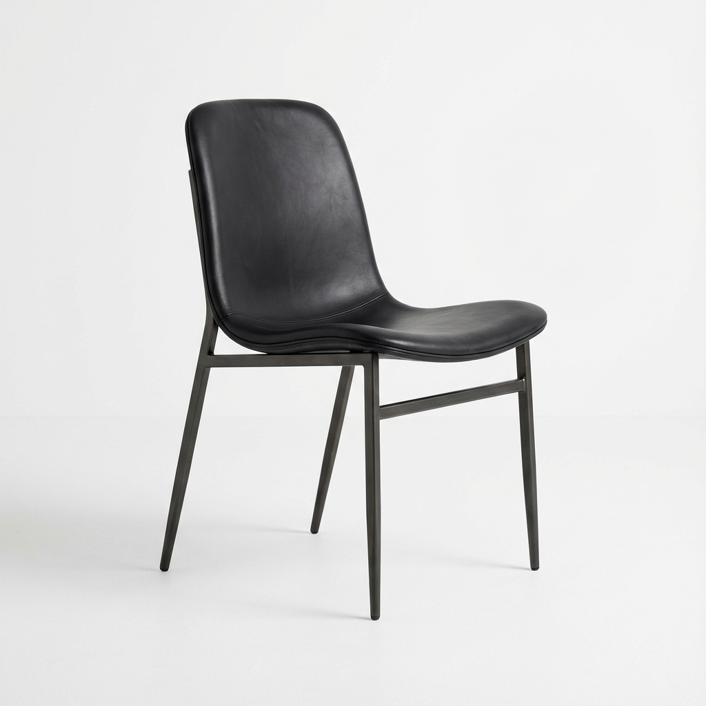 Montana Saddle Dining Chair Black