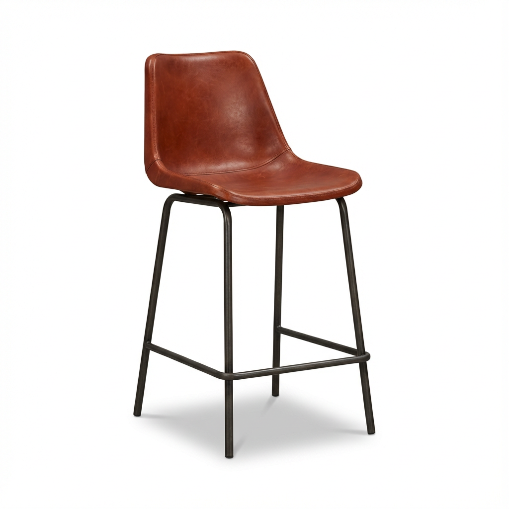 Montana Saddle Counter Stool Rust
