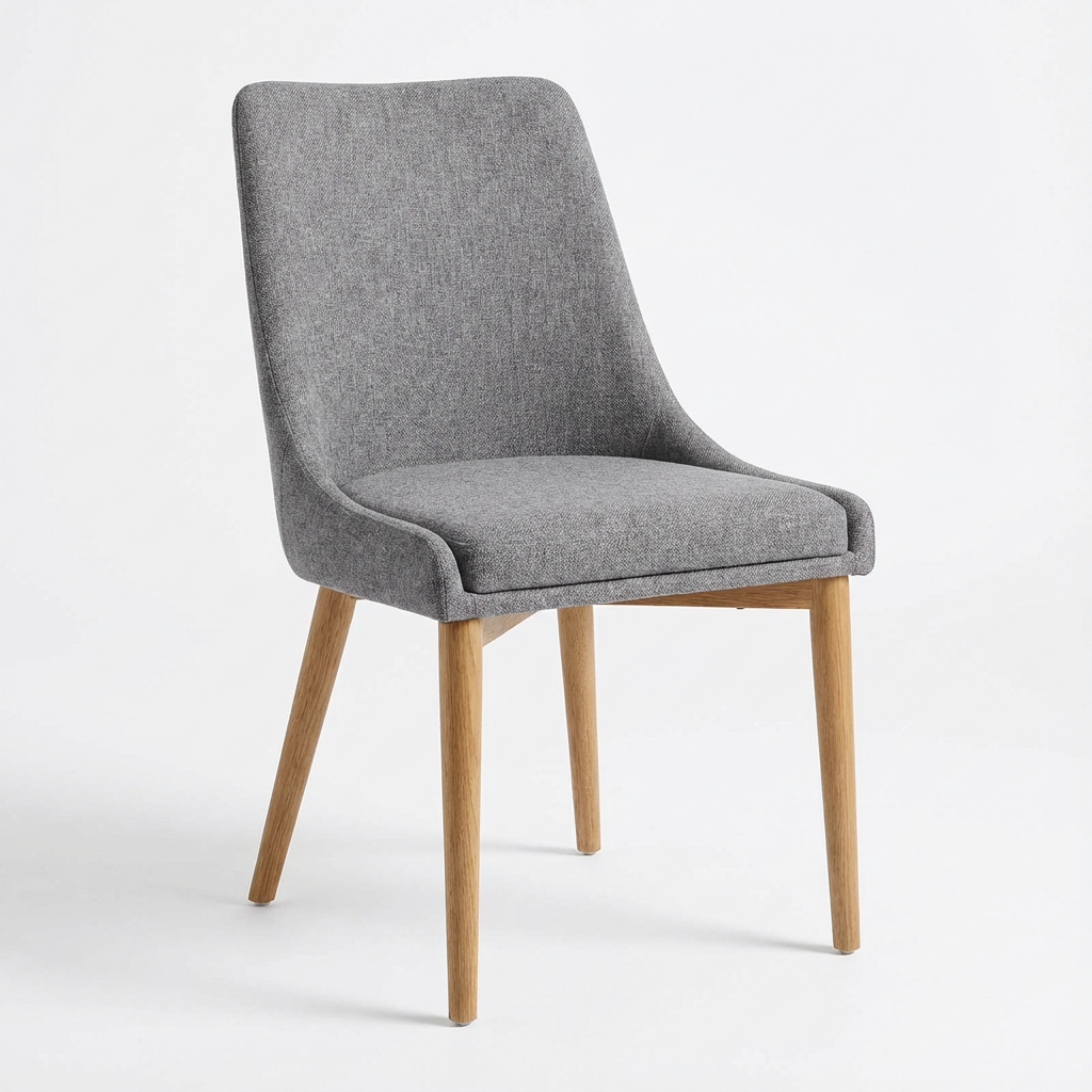 Booker Dining Chair Heather Grey