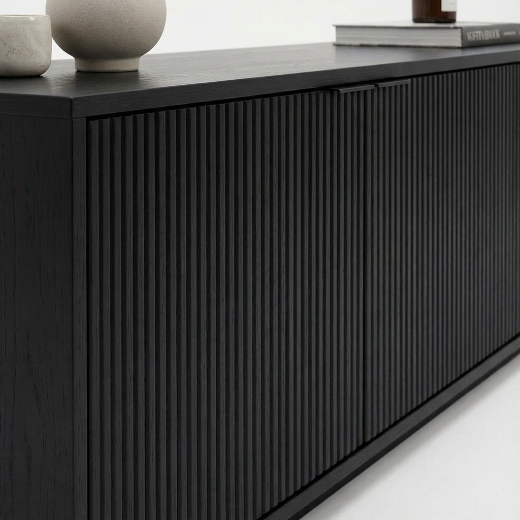 Balmain TV Unit Black - 228cm view 2