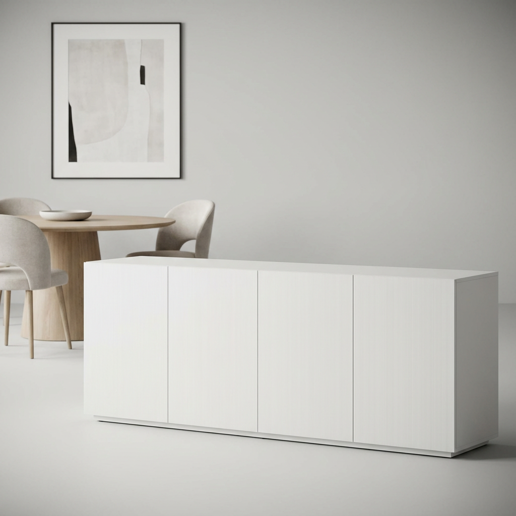 Balmain Buffet White - 180cm