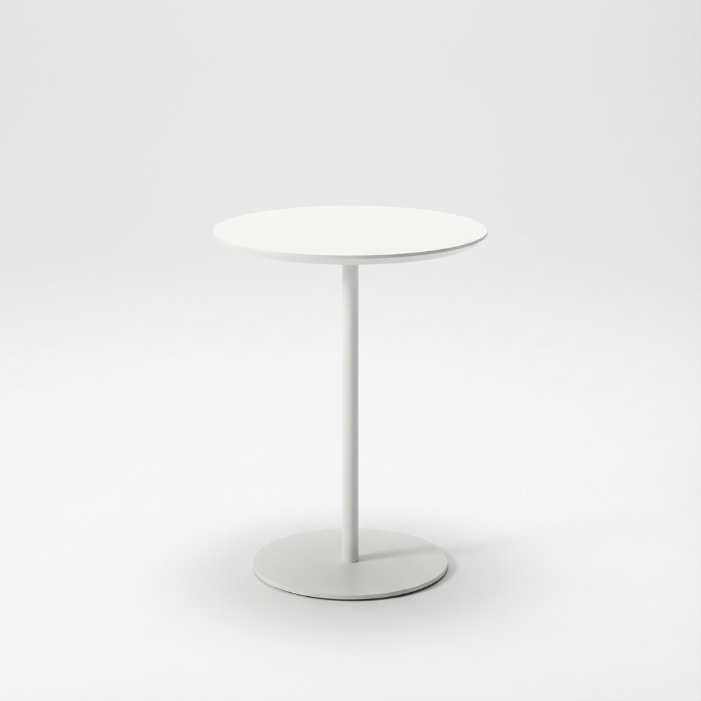 Milou Side Table White