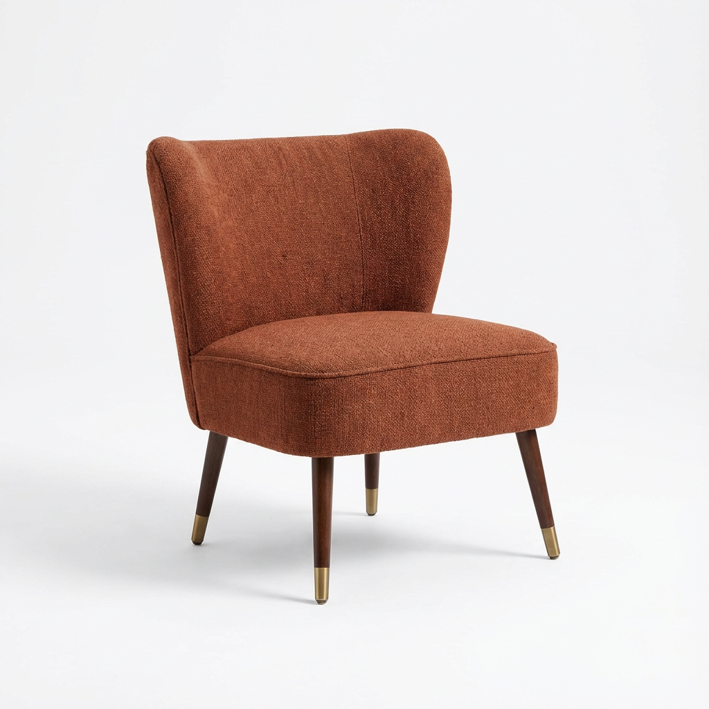 Blaire Accent Chair Muse Rust