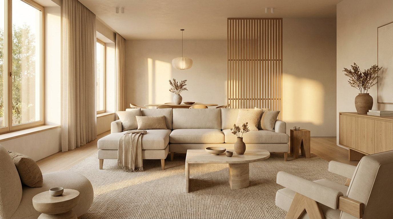 Haven California Ivory Chaise Sofa - 3 Seater view 3