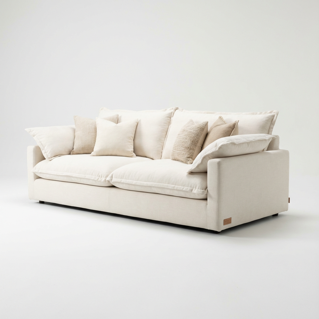 Haven California Ivory Sofa - 3.5 Seater